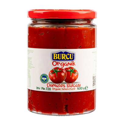 600 GR BURCU ORGANİK DOMATES SALÇASI