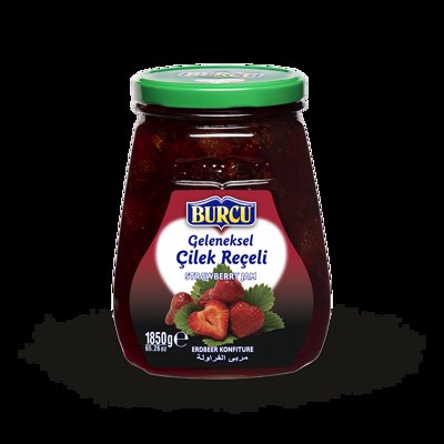 1500 GR BURCU ÇİLEK REÇELİ CAM