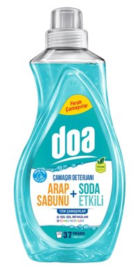 DOA ÇAMAŞIR DETERJANI ARAP SABUNU + SODA ETKİLİ 1480 ML